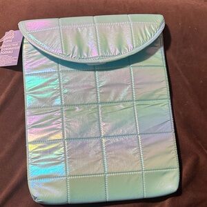 NWT- Holographic Laptop Sleeve